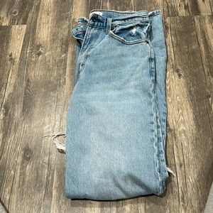 High rise relaxed jeans from Abercrombie!